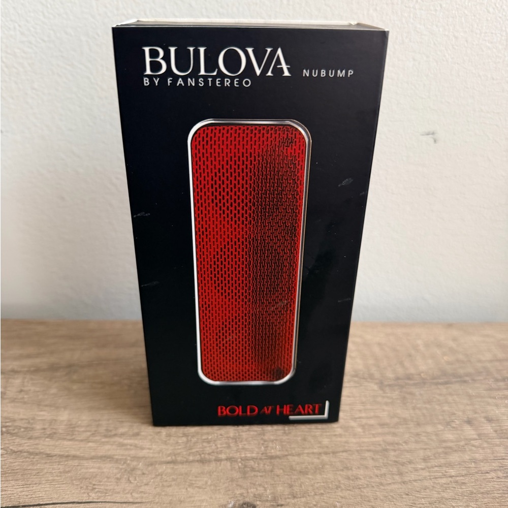 Bulova Black Bluetooth Speaker
